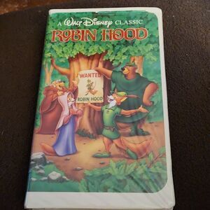 Walt Disney Classic "Robin Hood" VHS home video tape